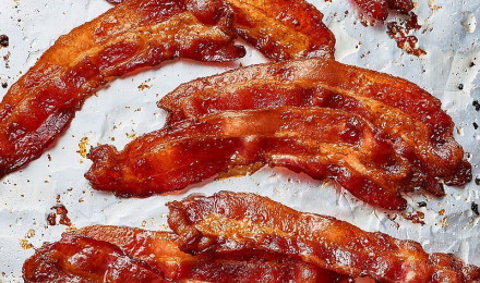 HD real crispy bacon wallpaper