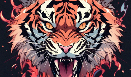 Fierce Tiger Cool Wallpaper Wild Animals Wallpaper iPhone