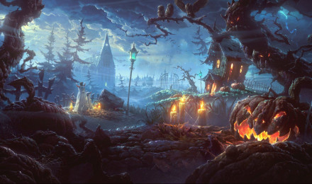 4K Halloween Wallpaper and Background Image