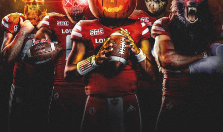 Louisiana Football Halloween Wallpaper (2020)