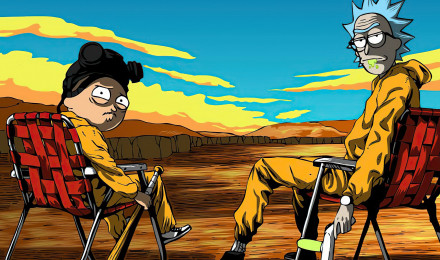 Rick and Morty Wallpaper 4K, Breaking Bad, TV series