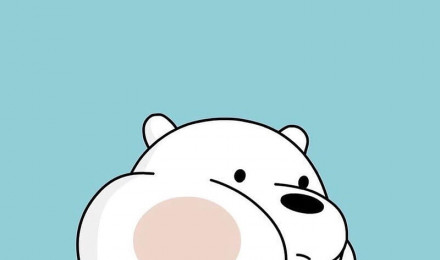 Ice bear, cute, hello, HD phone wallpaper