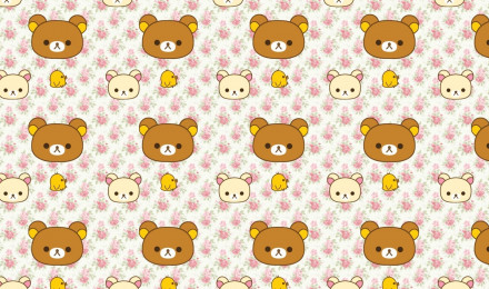 Kawaii Bear Wallpaper Free Kawaii Bear Background - Cute patterns wallpaper, Rilakkuma, Rilakkuma wallpaper