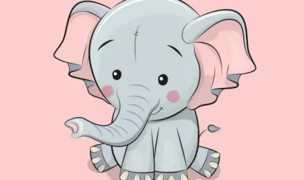 Baby elephant wallpaper