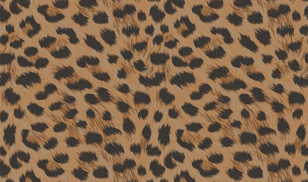 Buy Fine Decor Furs Leopard Animal Print Wallpaper Natural Orange / Black