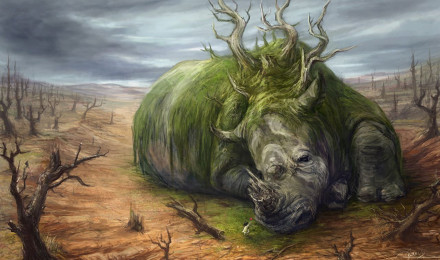 Desktop Wallpaper Rhino Fantasy Supernatural beings