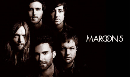 Download Maroon 5 Black Background Faces Wallpaper