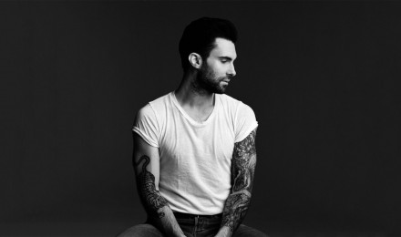 Wallpaper Adam Levine, Maroon singer, actor, rock band, Japanese style, tattoo, Celebrities