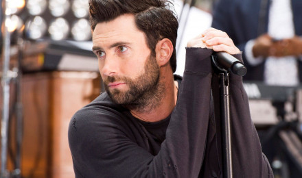 Download wallpaper Adam Levine, photohoot, american singer, Maroon superstars, Hollywood, guys for desktop with resolution 2880x1800. High Quality HD picture wallpaper