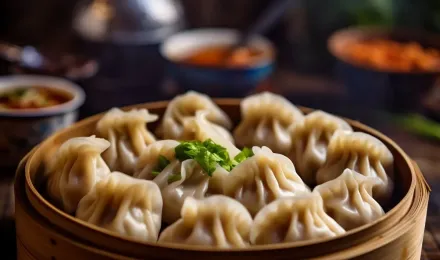 Chinese dumplings. Food image • Foodiesfeed • Free food picture —Food image • Foodiesfeed • Free food picture