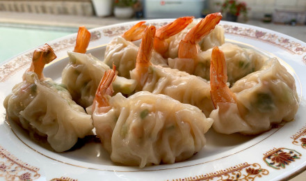 Shrimp and Tofu Dumplings