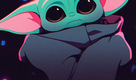 Sad Baby Yoda Star Wars Wallpaper Wallpaper for iPhone