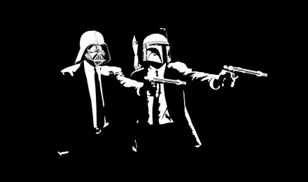 Free download Star Wars Pulp Fiction Wallpaper [1440x809] for your Desktop, Mobile & Tablet. Explore Pulp Fiction Wallpaper. Science Fiction Wallpaper, Science Fiction Wallpaper, Pulp Fiction Wallpaper