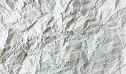 White Crumpled Paper · Free