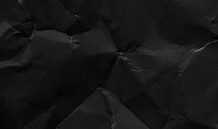 Black iPhone wallpaper, crumpled paper