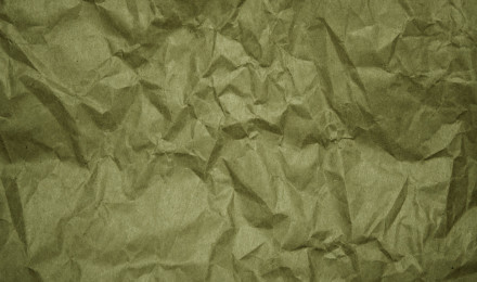 Crumpled Olive Green Paper Texture Picture. Free Photograph. Photo Public Domain