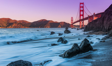 Golden Gate Bridge, San Francisco Ultra HD Desktop Background Wallpaper for 4K UHD TV : Tablet