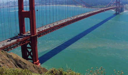 The golden gate in San Francisco Wallpaper 2k Quad HD