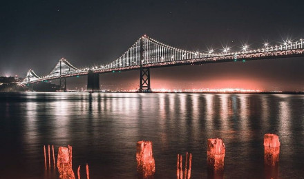 San Francisco At Night HD phone wallpaper