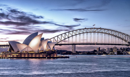 Wall Mural Photo Wallpaper Skyline Sydney Opera House