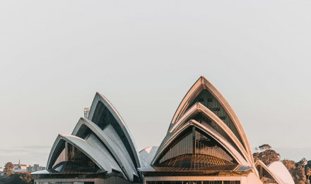 HD wallpaper: sydney, australia, sydney opera house, operahouse, sunset, goldenhour