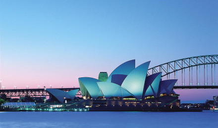 Australia Sydney Opera House Sunset Wallpaperx1705