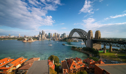 HD desktop wallpaper: Cities, Sydney, Sydney Opera House, Man Made, Sydney Harbour Bridge download free picture