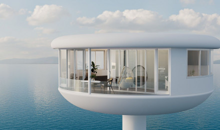 World's First Eco Restorative Futuristic Floating Homes