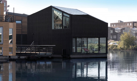 I29 Architects Designs Home For A Eco Friendly Floating Community In Amsterdam