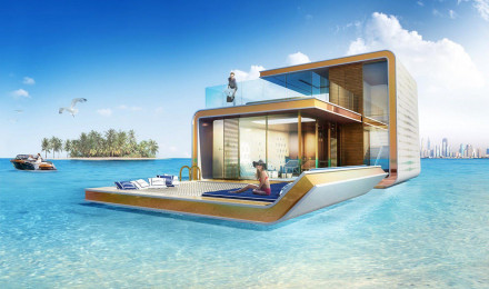 Irish Times Video - ▻ VIDEO: Dubai launches luxury floating homes, which feature a glass underwater bedroom / X