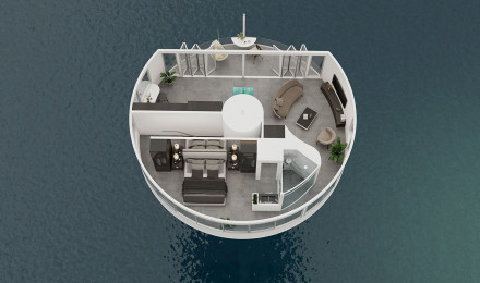 World's First Eco Restorative Futuristic Floating Homes