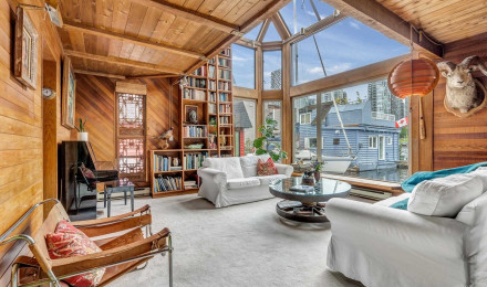 For $1.8 million you can buy this gorgeous floating home in Vancouver