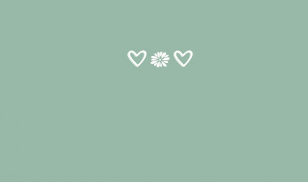 Sage Green Minimalist Wallpaper for Phone : Flower & Hearts I Take You. Wedding Readings. Wedding Ideas