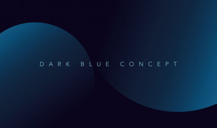 Modern minimalist dark blue premium abstract background with luxury geometric dark shape. Exclusive wallpaper design for website, poster, brochure, presentation