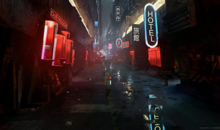 Cyberpunk Alley Blade Runner 2049 Live Wallpaper