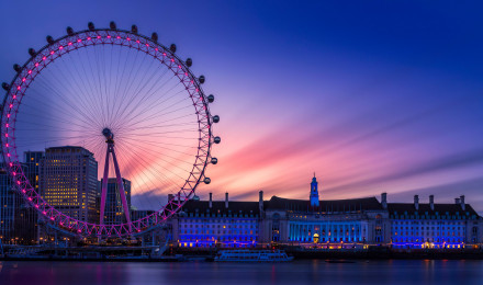 Dawn At The London Eye 4k, HD Photography, 4k Wallpaper, Image, Background, Photo and Picture