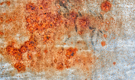 free old red rust metal background