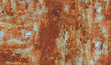 Patina Rust Effect Wallpaper Mural. Metal Wallpaper UK