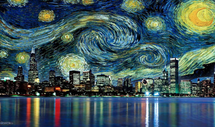 Van Gogh. Starry night van gogh, Van gogh wallpaper, Starry night wallpaper