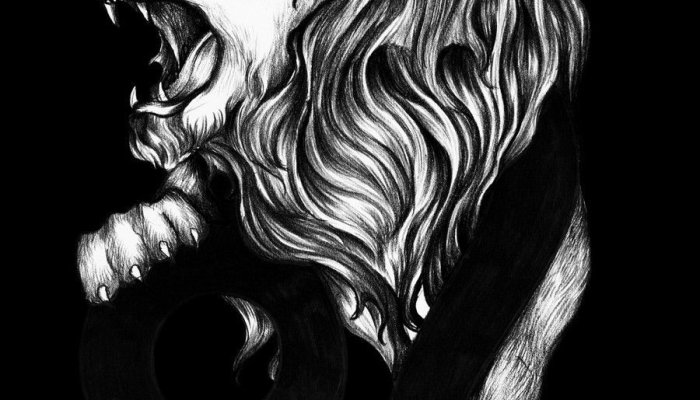 Free and customizable wallpaper lion templates