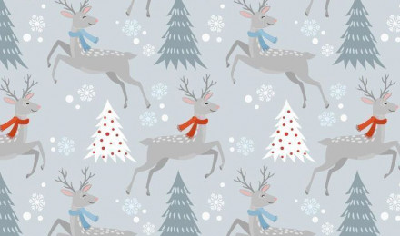 Christmas Aesthetic Wallpaper : Grey Winter Wallpaper