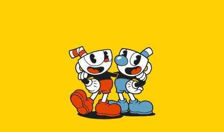 Cuphead Wallpaper with Monocle