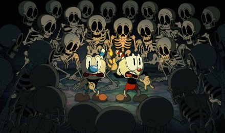 Bendy And Cuphead Desktop Wallpaper