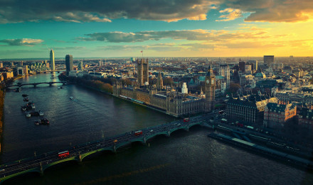 Urban view from London [3840 x 2160]