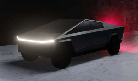 Download The Tesla Cybertruck for those who crave exceptional performance Wallpaper