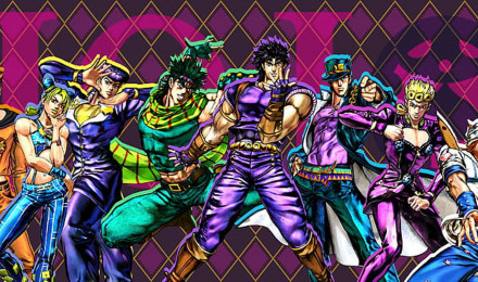 Jotaro Kujo Dio Brando Joseph Joestar Jonathan Joestar Giorno Giovanna HD JoJo's Bizarre Adventure Wallpaper