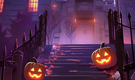 Haunted Mansion Halloween Wallpaper Spooky Wallpaper