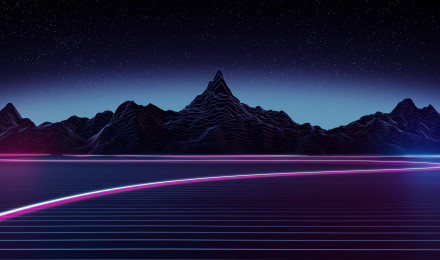 Download Synthwave Wallpaper