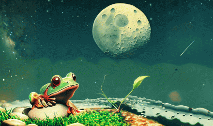 Cool frog wallpaper 1080p, by me (Bilbo Swaggins)