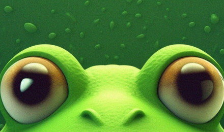 3D Frog Green Wallpaper Frog Wallpaper for iPhone